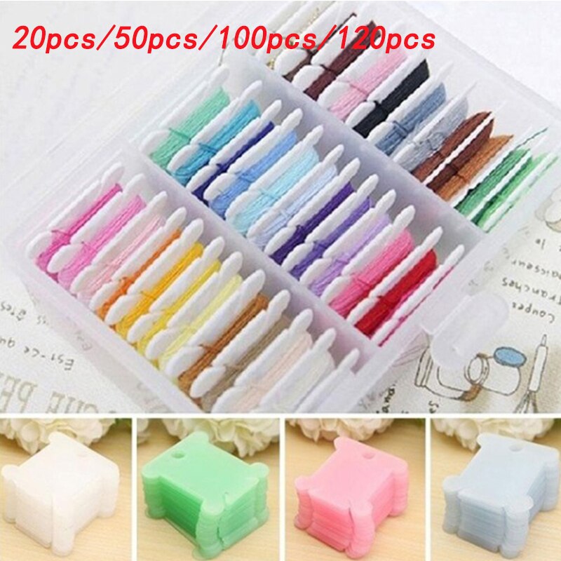 Cross-stitch wire-wound plastic wire-wound wire-stitch finishing tool Shaft floss Embroidery thread Sewing thread thread tool