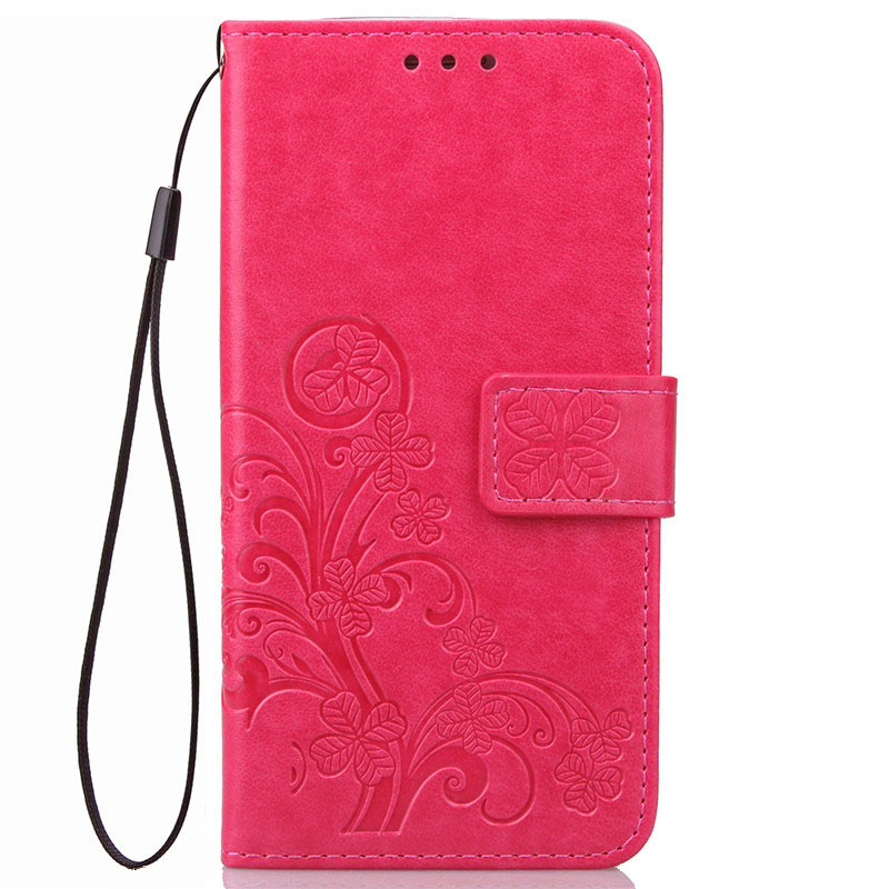 Case For Xiaomi Redmi 4A Case Redmi 4A Redmi4A Cover Luxury Leather Flip Case For Xiomi Xiaomi Redmi 4A 4 A A4 Phone Case Coque: Rose Red