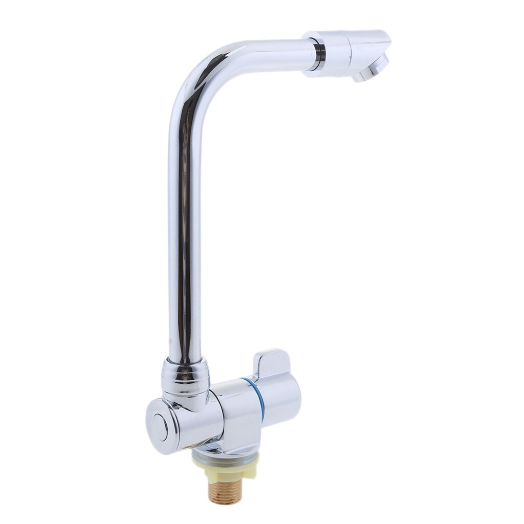 Marine Boat RV 360 Rotation Bathroom Kitchen Single Cold Water Faucet #009
