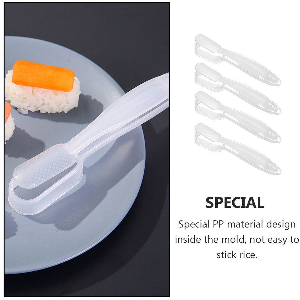 4PCS Nigiri Sushi Making Tool Sushi Model Japanese Food Rice Molds