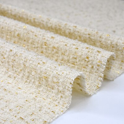 Vintage Autumn Winter Tweed Fabrics Multi Patterns Yarn Dyed Colorful Thread Woolen Fabrics For Sewing Suits Blazer Tissus: 37