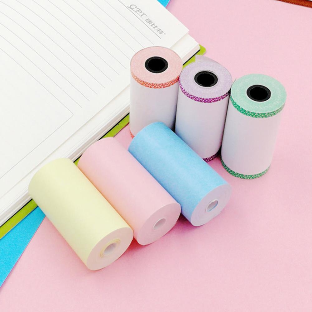 Papel de impresión de fotos para Paperang P1, adhesivo térmico de 57x30mm
