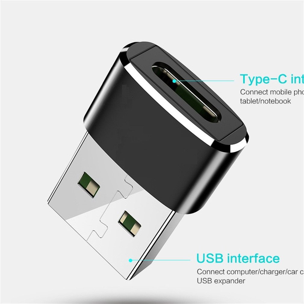 USB 3.0 Type A Male to USB 3.0 Type C Female Connector Converter Adapter Type-c USB Standard Charging Data Transfer