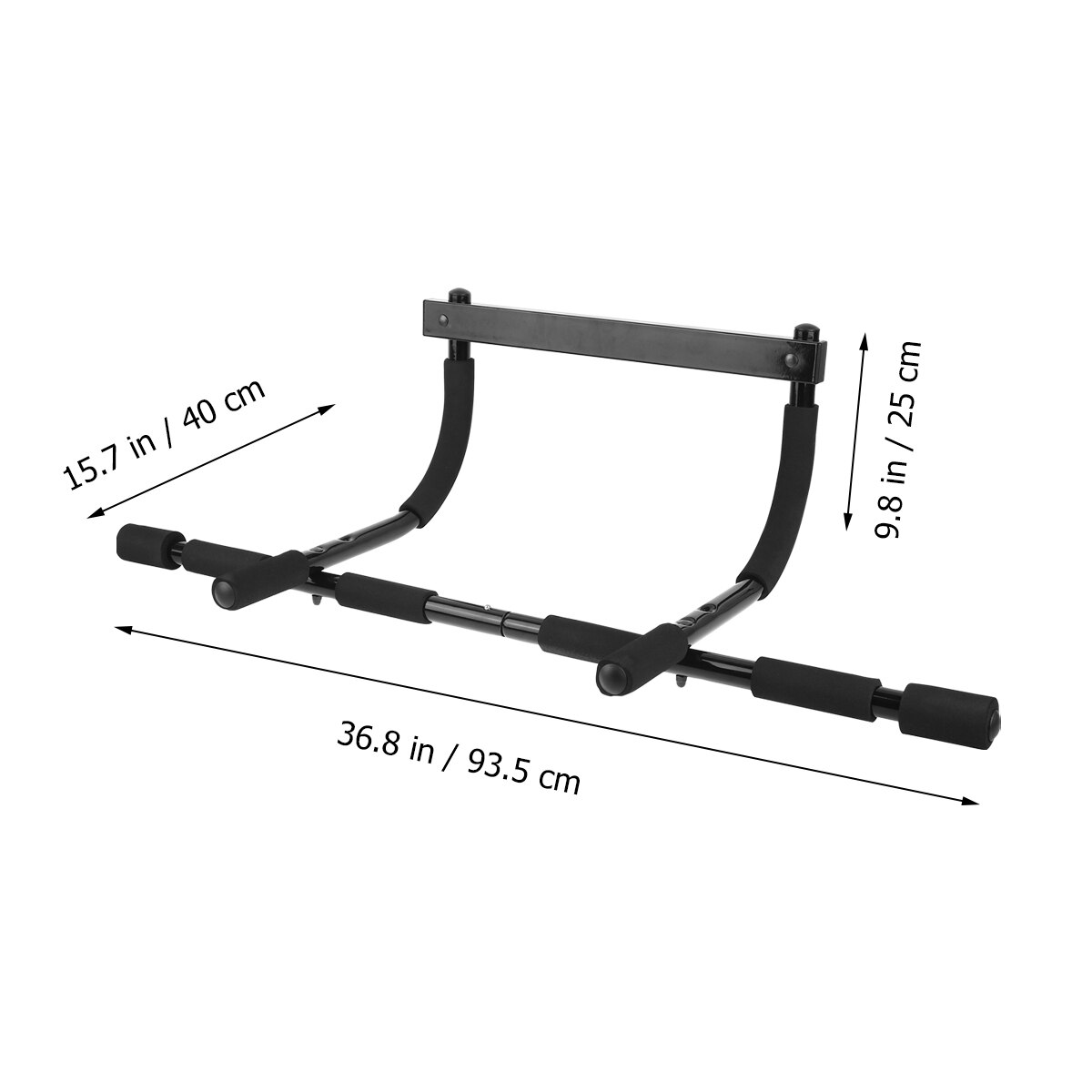 Chin Up Bar Durable Portable Thicken Practical Heavy Duty Pull-ups Exercise Bar Chin Up Bar Fitness Pole for Home Doorway