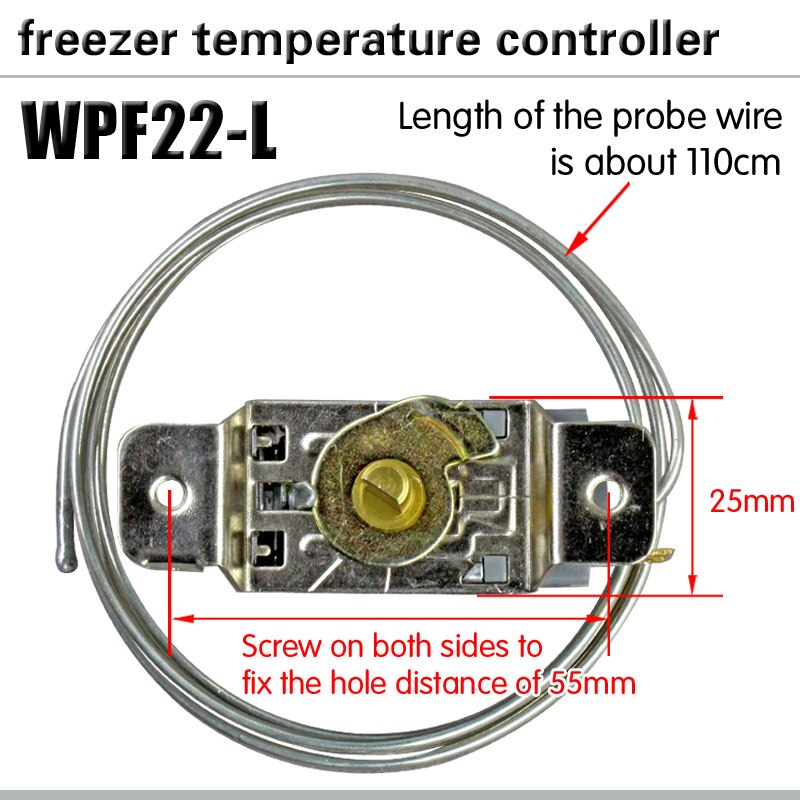 2 insert WPF22-L General mechanical temperature control temperature control switch freezer refrigerator temperature controller