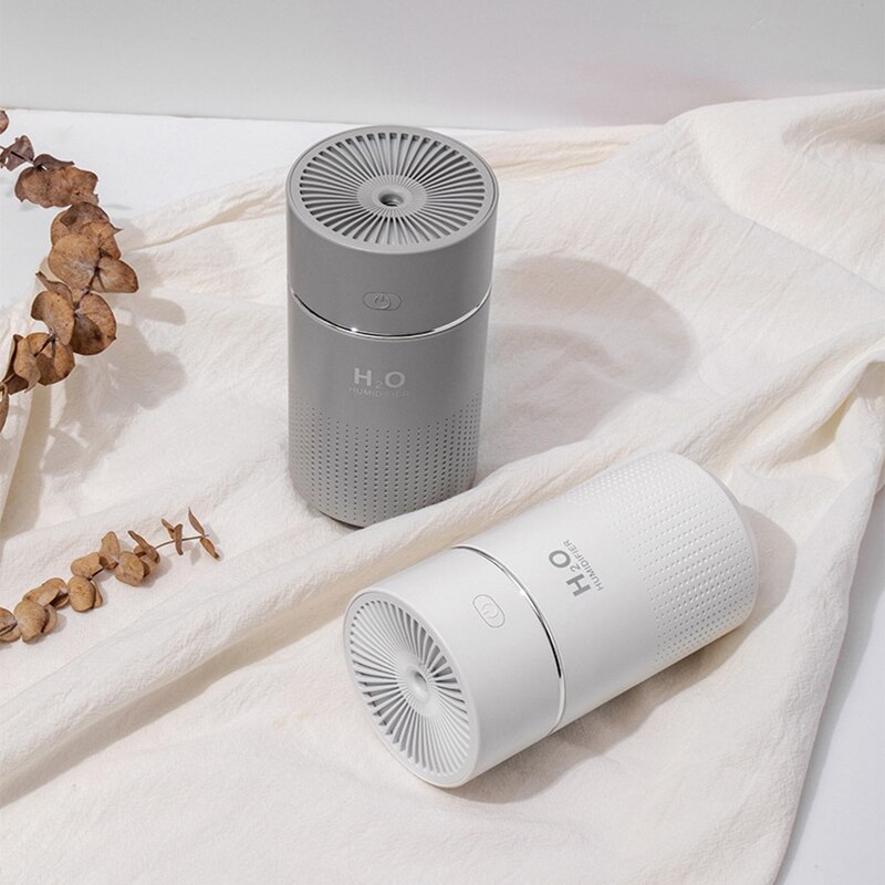 360ml Car Capacity Air Humidifier USB Rechargeable Wireless Ultrasonic Aroma Water Mist Diffuser Home Light Humidificador