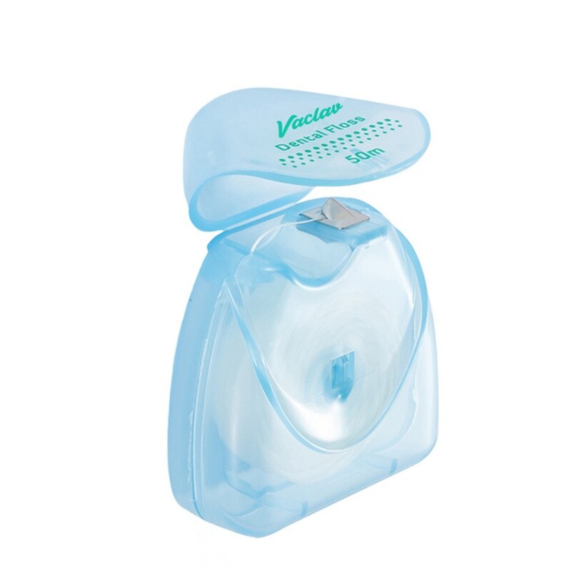 Vacsv-hilo dental con sabor a menta, 50 metros, 54 yardas