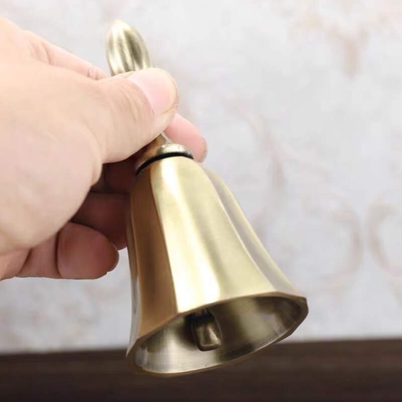 Hand Bell Brass School Receptie Diner Hotel Hand Bel Kerstcadeaus Brons Gesprekken Bel Bar Eetzaal Tafel Bel