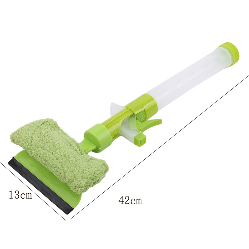 Long Hand Cleaner Brush Window Glass Cleaning Scrubber For Washing Windows Plastic Spray Water Household Multifunctional