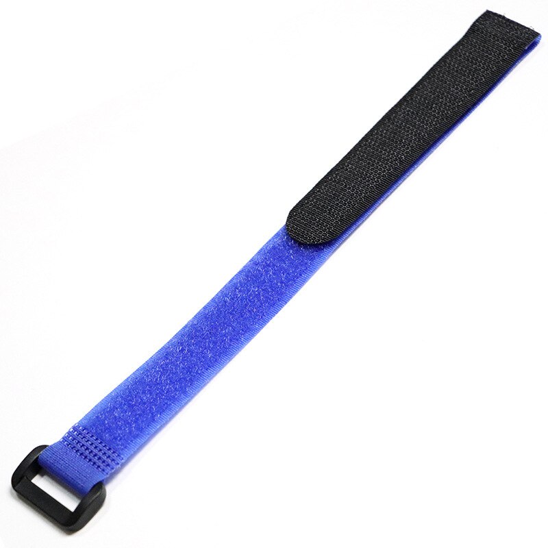 Cinta adhesiva de encuadernación, 5 uds., 2x18cm, Velcro, hebilla inversa, cinta de Velcro con hebilla: blue 5pcs