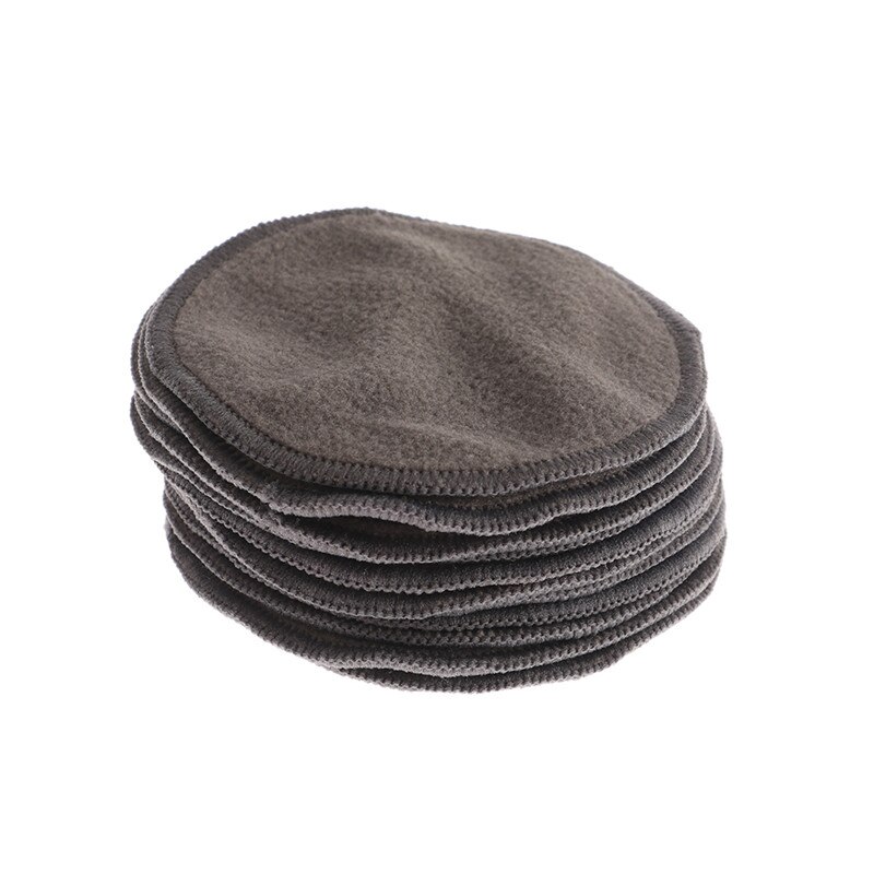 12PCS/SET Reusable Bamboo Fiber Washable Rounds Pads Makeup Removal Pads Cotton Facial Cleansing Face Wipes for Eye Mascara
