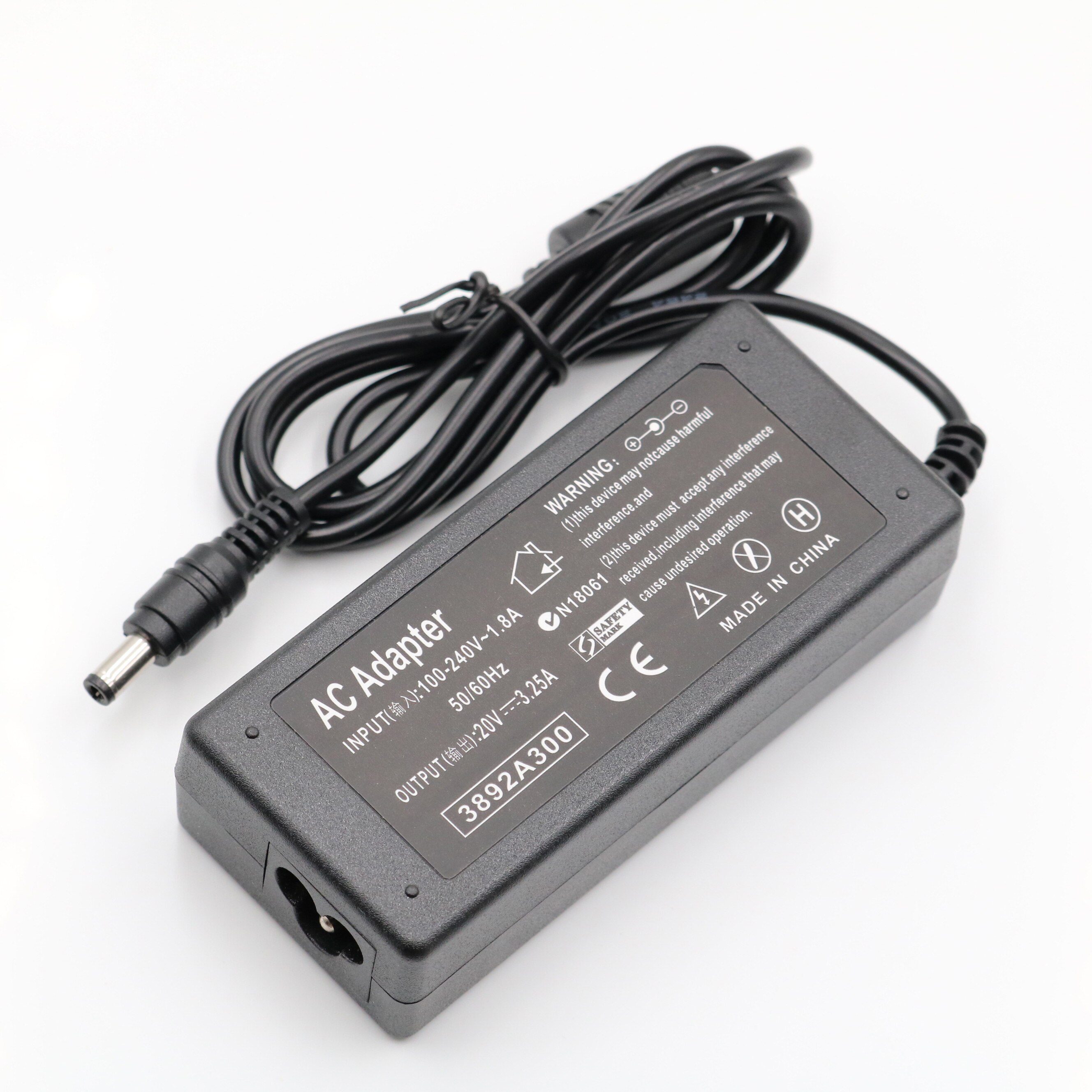 20V 3.25A Power AC Adapter Laptop Charger For Lenovo IdeaPad N586 P580 P585 PA-1650-56LC CPA-A065 36001792 adapter