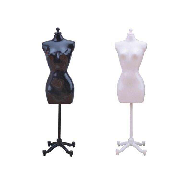 Poupée Mannequin avec support M07 22, robe de présentation complète du corps, robe de couturière, exposition de bijoux