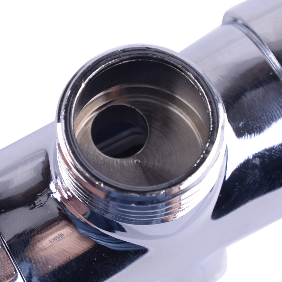 Chrome 3 voies inverseur T Valve pomme de douche à main bain robinet interrupteur sortie laiton ergonomique