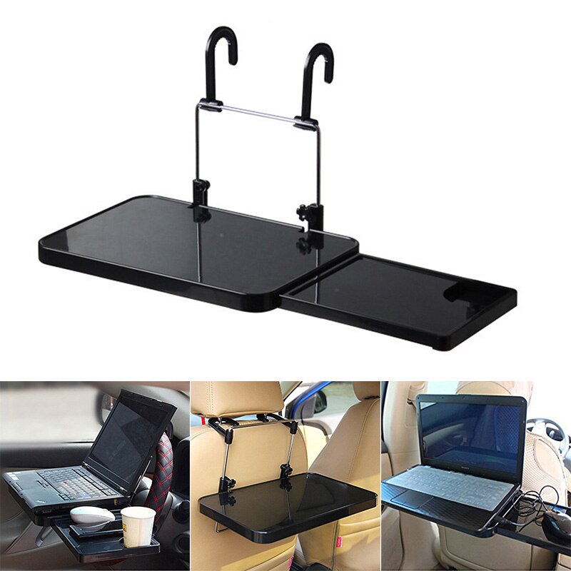 Bil hopfällbart bord rattstolsstativ hållare för laptop notebook mat dryck kopp csl 2018