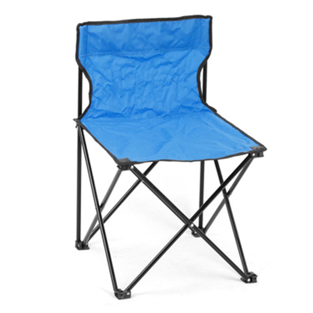 Pique-nique pêche dossier siège chaise Portable dossier pliable pique-nique siège jardin bureau maison meubles extérieur ultraléger: Bleu clair