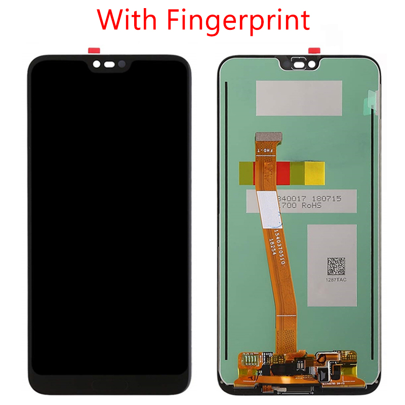 Original Display For Huawei Honor 10 Col L29 LCD Touch Screen With/Out Fingerprint Digitizer Assembly For HUAWEI Honor10 Display