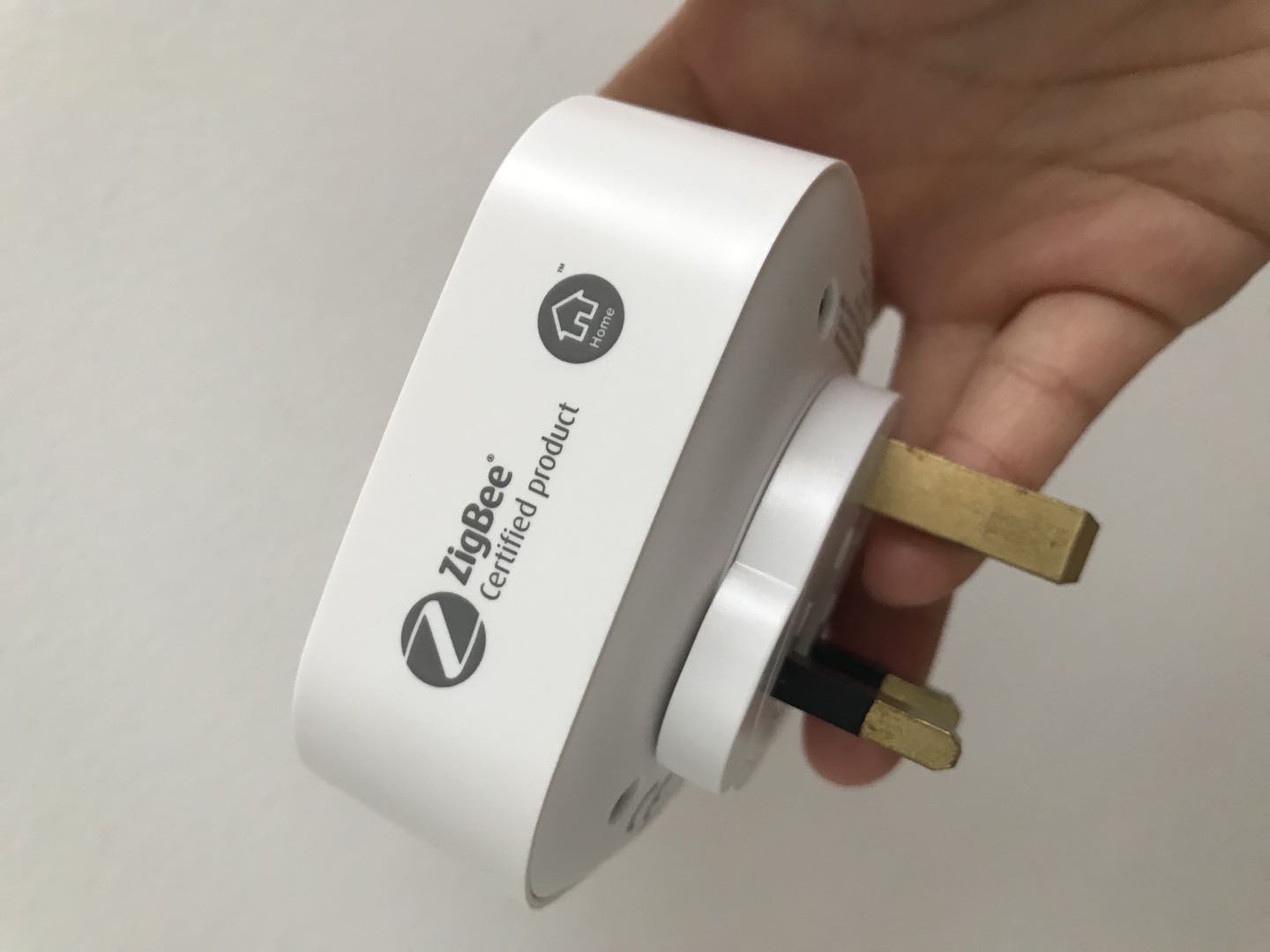 Heiman – prise de mesure intelligente Zigbee, prise murale, royaume-uni, commande marche/arrêt, fonctionne avec Heiman, passerelle SmartThing