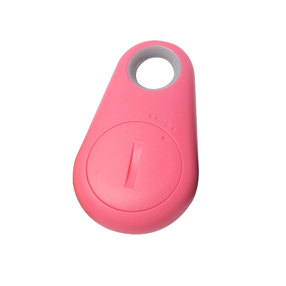 Draadloze sleutelzoeker, slimme tracker, gps, bluetooth-locator, afstandsbediening, sleutelhanger, anti-verloren sleutelhanger, alarm, itag voor kinderen, huisdieren, honden en kinderen.: Rood