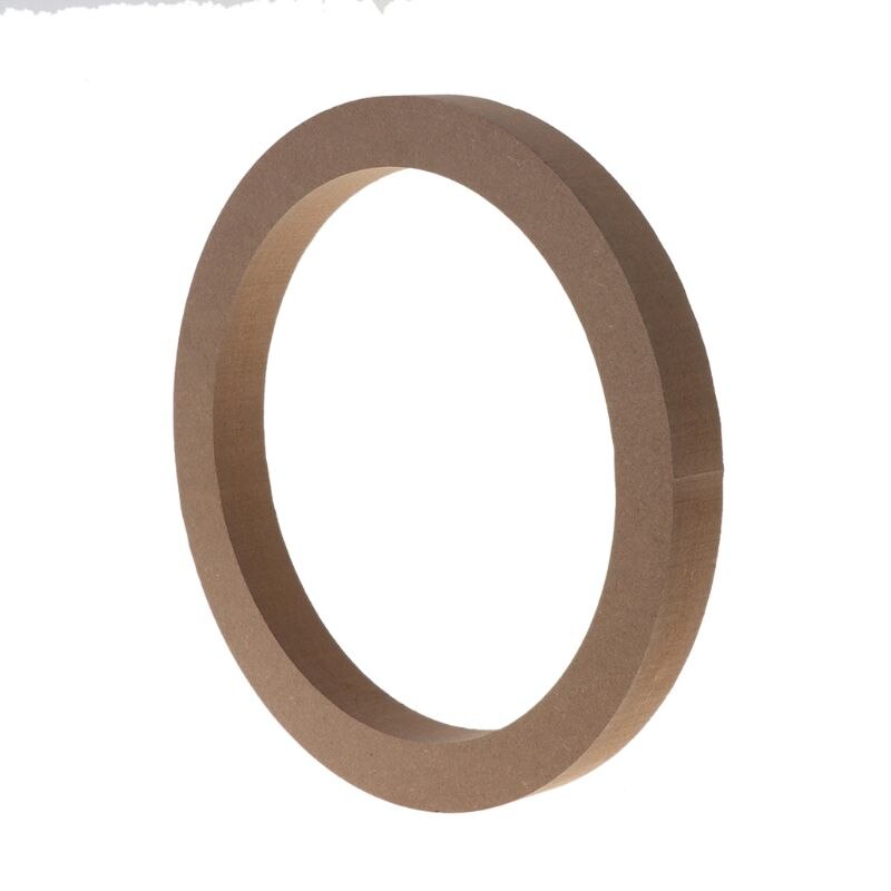 Kick Pods de puerta de fibra de vidrio, anillos de montaje espaciadores de altavoz de MDF de madera, 6,5 ", 2 uds.