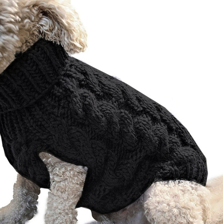 Gebreide kleding voor honden Chihuahua trui voor kleine honden Winterkleding voor Sphinx Kat Hondentrui voor York Warme hondenkleding: L / YELLOW