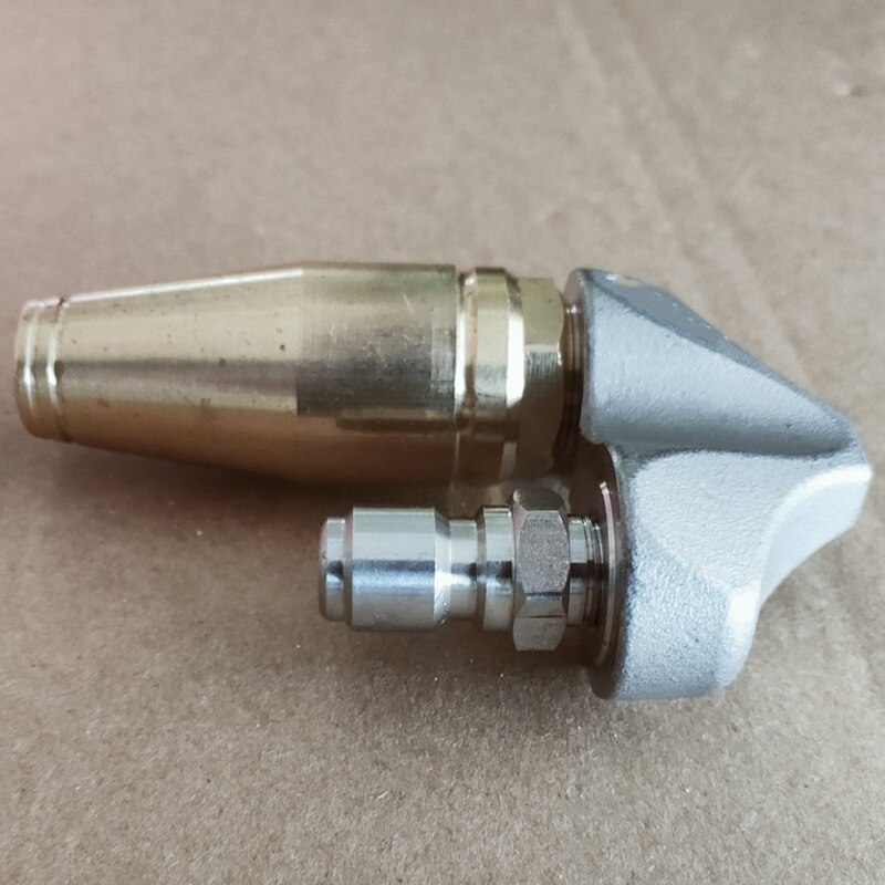 Cleaning Nozzle Reverse Turbo Nozzle with 3/8 Inch Quick Connect Fitting