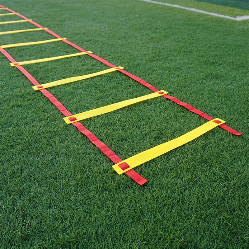 Football Training Ladders 5 Style 6/8/10/12/20 Rung Nylon Straps Soccer Ball Ladder Equipment Speed Ladder