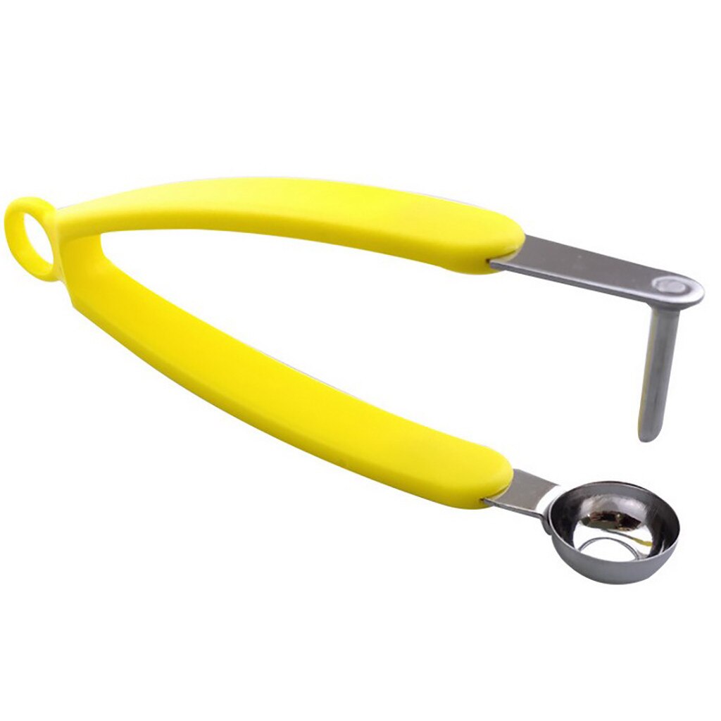 Machine pour enlever les graines de cerises et d'olivier, conteneur pour enlever les graines de cerises et d'olivier: Yellow