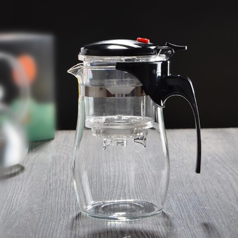 Heat Resistant Explosion-Proof Glass Teapot 500ml 750ml 1000ml Jug Water Bottle Household Canteen Coffee Pot for Kitchen