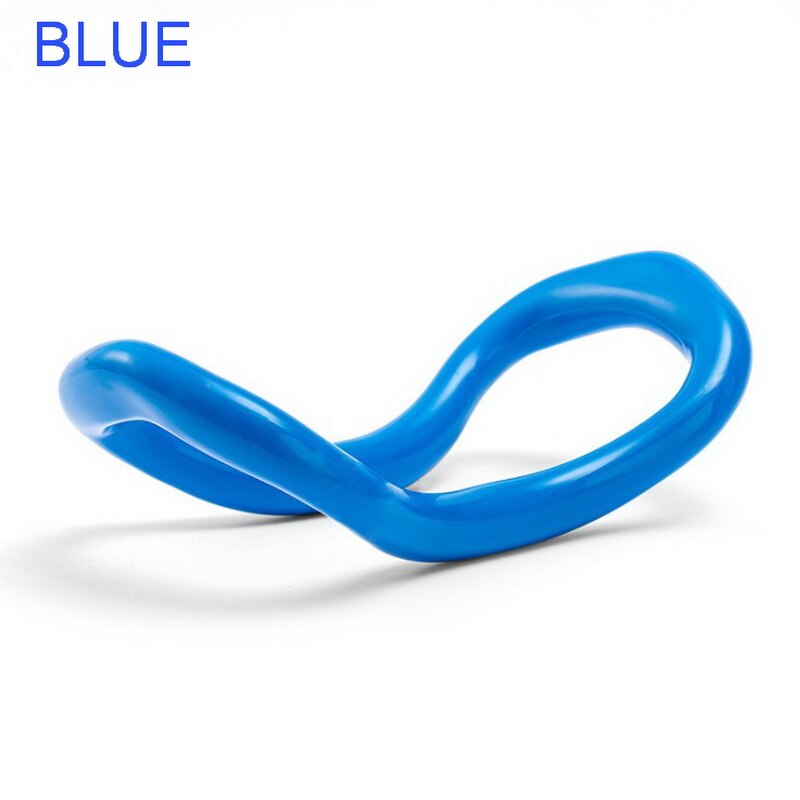 Pilates cercle yoga cercle exercice musculaire musculation fitness forme parfaite fascia massage accessoires de fitness: Bleu