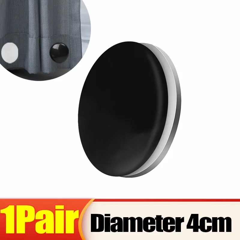 10/1x Magnetische Douchegordijn Gewichten Waterdichte Magnetische Gesp Koelkast Tafelkleed Magneet Knop Herbruikbare Spijkerloze Gordijn Clips: YELLOW