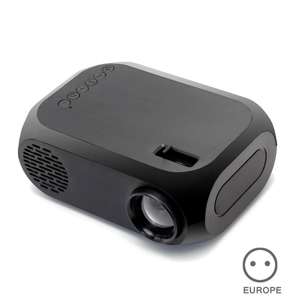 HD 1080P LED Projector Portable Mini Home Theater Cinema Lightweight USB AV HDMI @M23