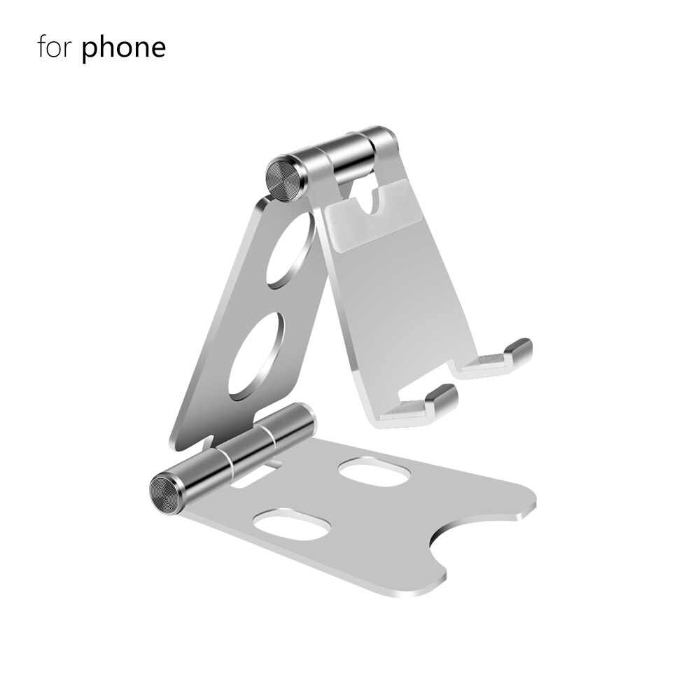 Mini Aluminium Faltbare Desktop-Halter für Handy Tablet 270 Grad Rotation Einstellbar Stehen für Smartphone iPhone iPad: For phone