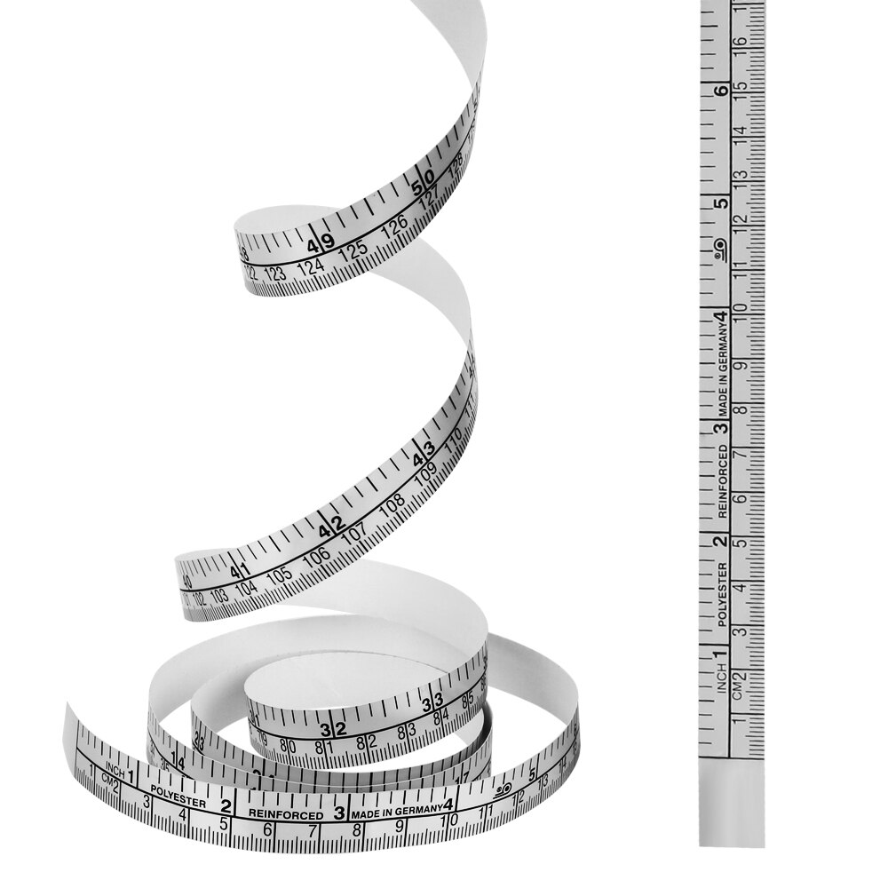 NICEYARD Metric Tape Measure Measuring Ruler Sticke 150cm DIY Self Adhesive PVC