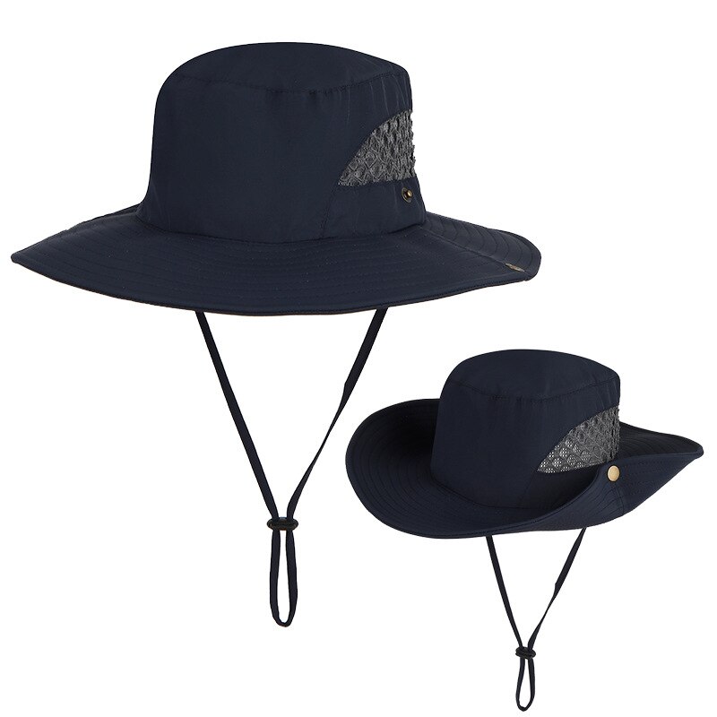 Zomer Emmer Hoeden Voor Vrouwen Zonnehoed Bob Cap Anti-Uv Outdoor Vissen Caps Brede Rand Mannen Schaduw Effen Kleur Hoed man: green