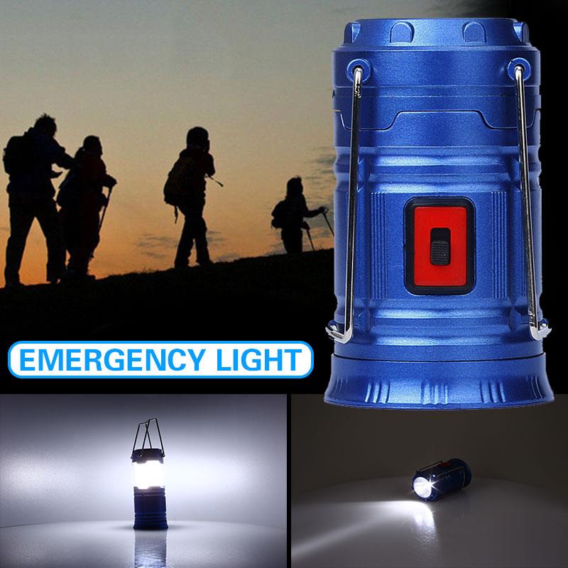 COB LED Portable Rechargeable Emergency Light Sports Lamp Camping Lantern Sport Lighting Sporting Goods Outdoor Lights
