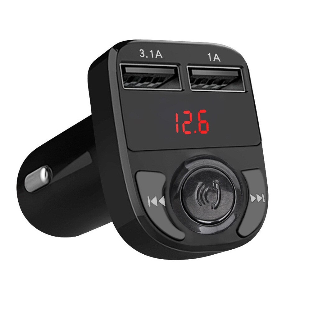 3.1A Auto Charger High Speed USB2.0 Bluetooth Car Kit Fm-zender Draadloze Radio Adapter Usb Charger Mp3 Speler
