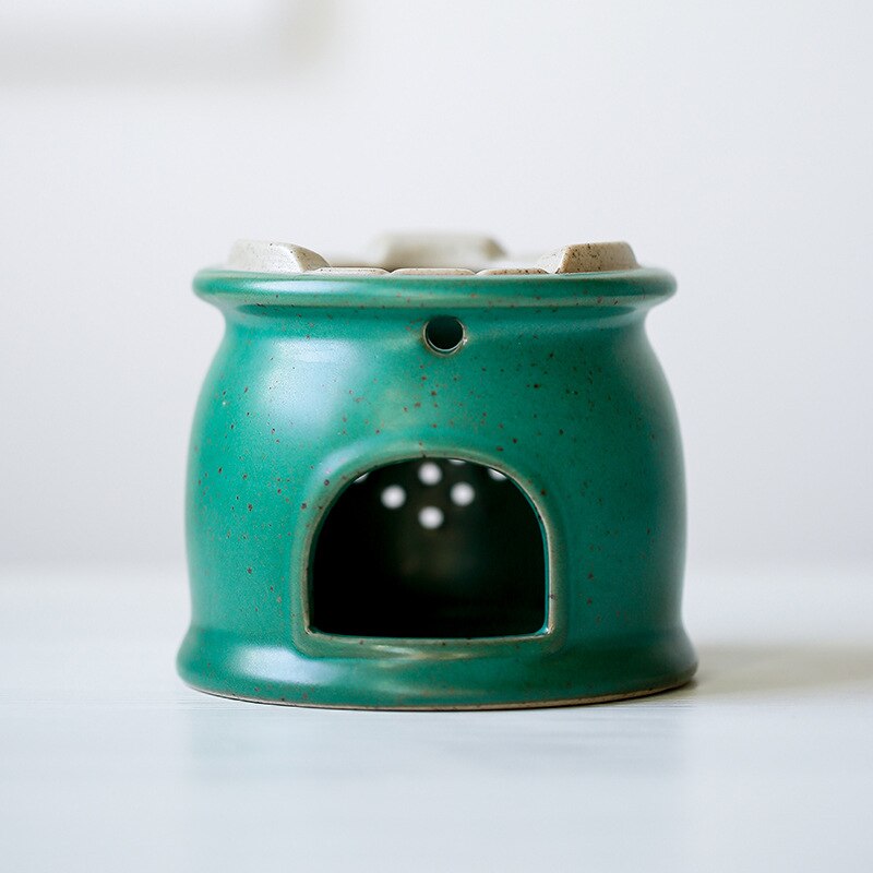 Ceramic tea stove, tea set, tea ceremony, warm tea stove, base, retro alcohol stove, heating stove, tea maker: 01