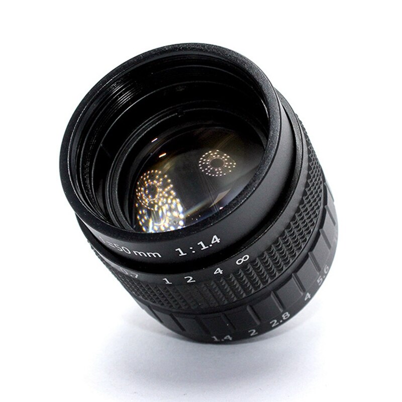 50mm 2/3 Manual Aperture Photographic Equipment Lens Industrial Lens CCTV LENS Camera Accessories