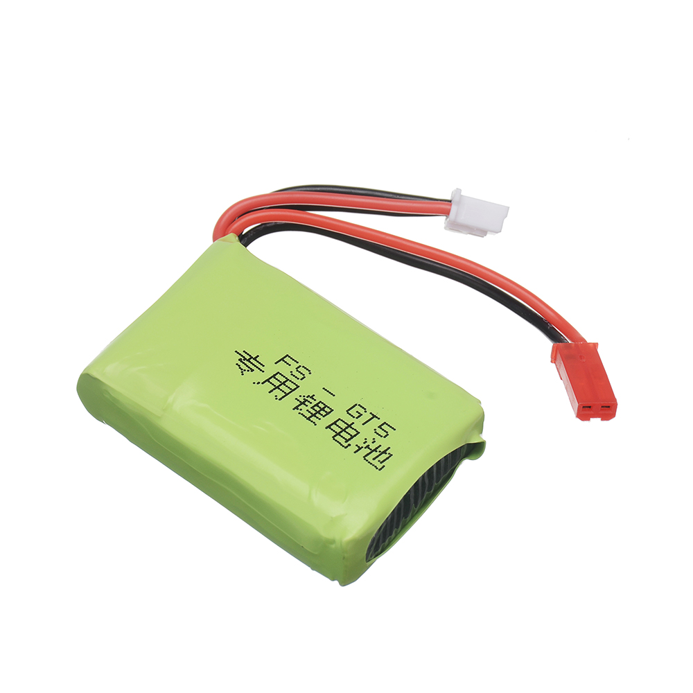 7.4v 1500mah 2S RC Lipo batterie s'adapte pour Flysky FS-GT5 2.4G 6CH émetteur pour RC voiture bateau télécommande