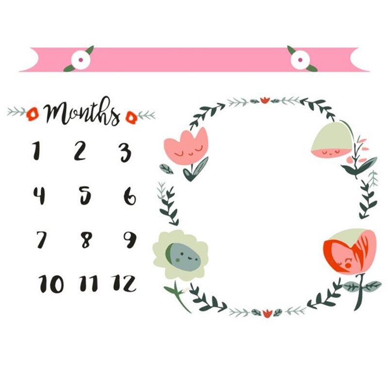 Couverture florale pour bébé -né | Couverture d'étape, tissu de toile de fond, accessoires de photographie pour -né