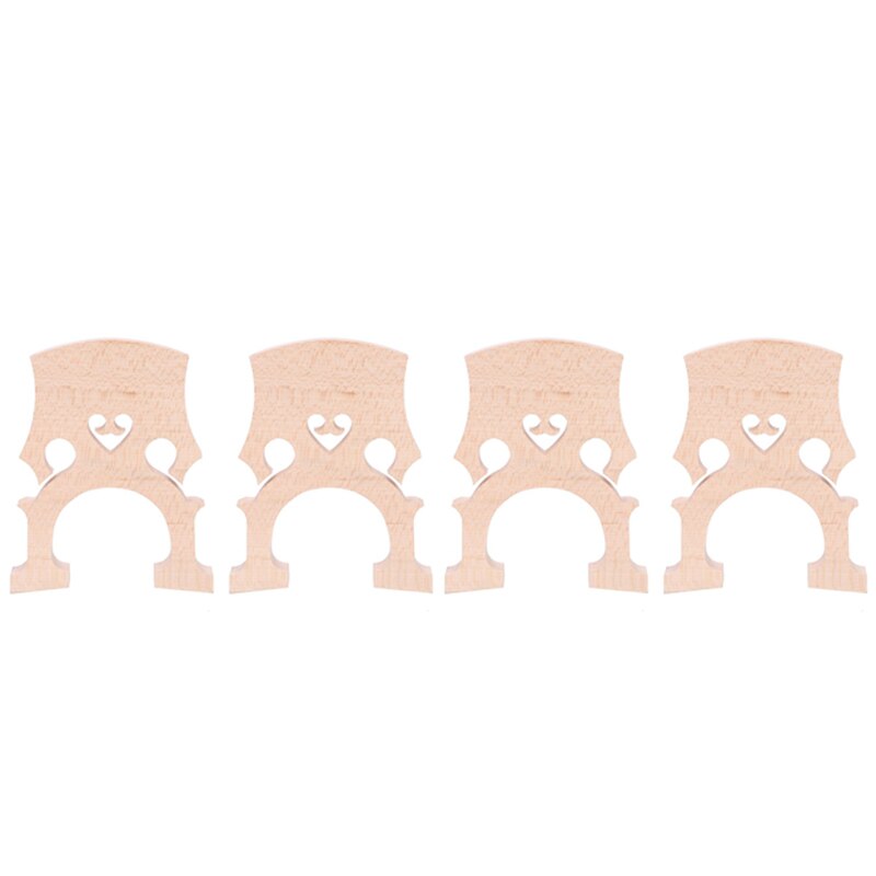 2 4/4 3/4 contrabas contrabas brug esdoorn vervangende onderdelen cello diy muziekinstrument accessoires