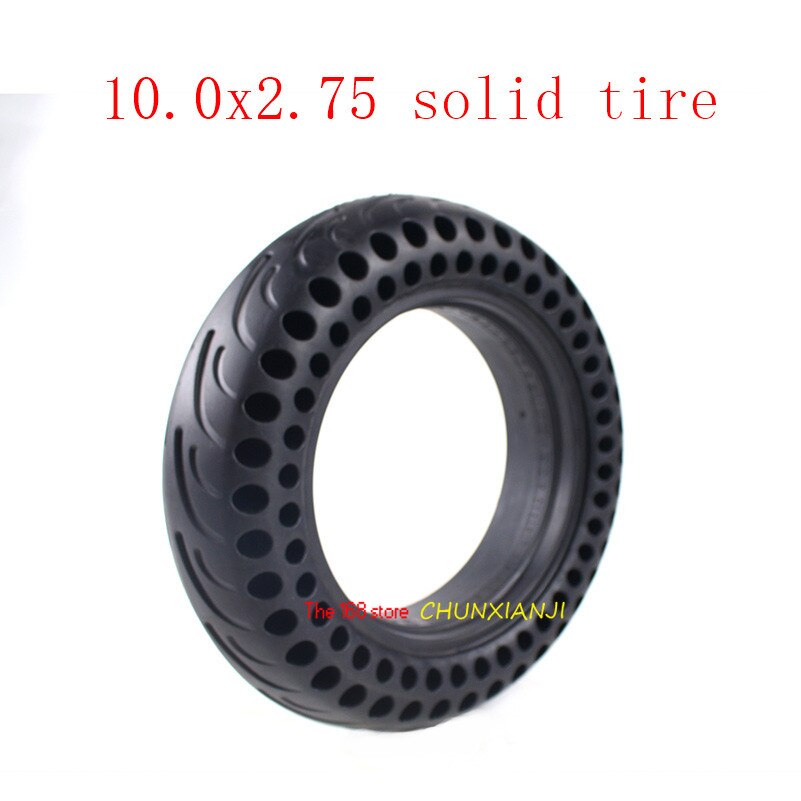 Ninebot minipro mini plus skoter solid hål däck dubbla stötdämpare ihåliga solid däck 10 x 2.75 tubeless däck