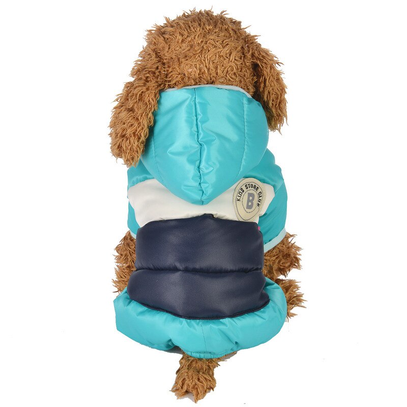 Efterår vinter kæledyr hund tøj til små hunde tyk varm hvalp hund frakke jakke vandtæt chihuahua yorkshire jumpsuit tøj