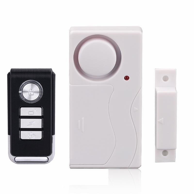 Draadloze Afstandsbediening Deur Ramen Alarm Deur magneet Alarmen Deuren Windows Sensor/Sirene Inbreker Alarmsystemen Beveiliging Thuis