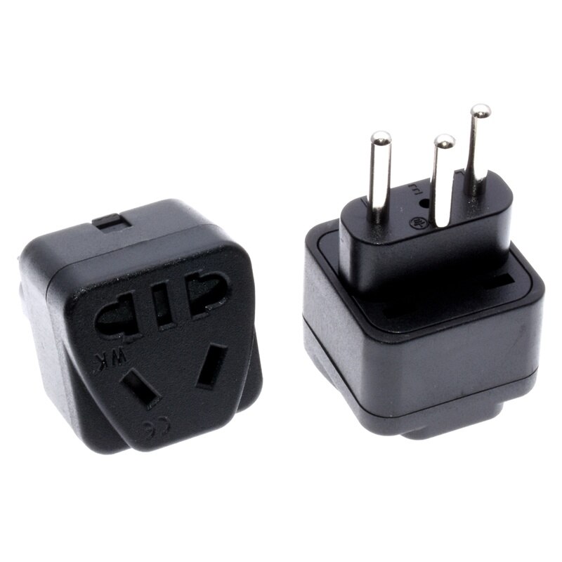 Zwitserland Travel Plug Adapter Type J Chinese AU US EU 2pin Universal Plug AC Power Adapter Socket Converter Plug