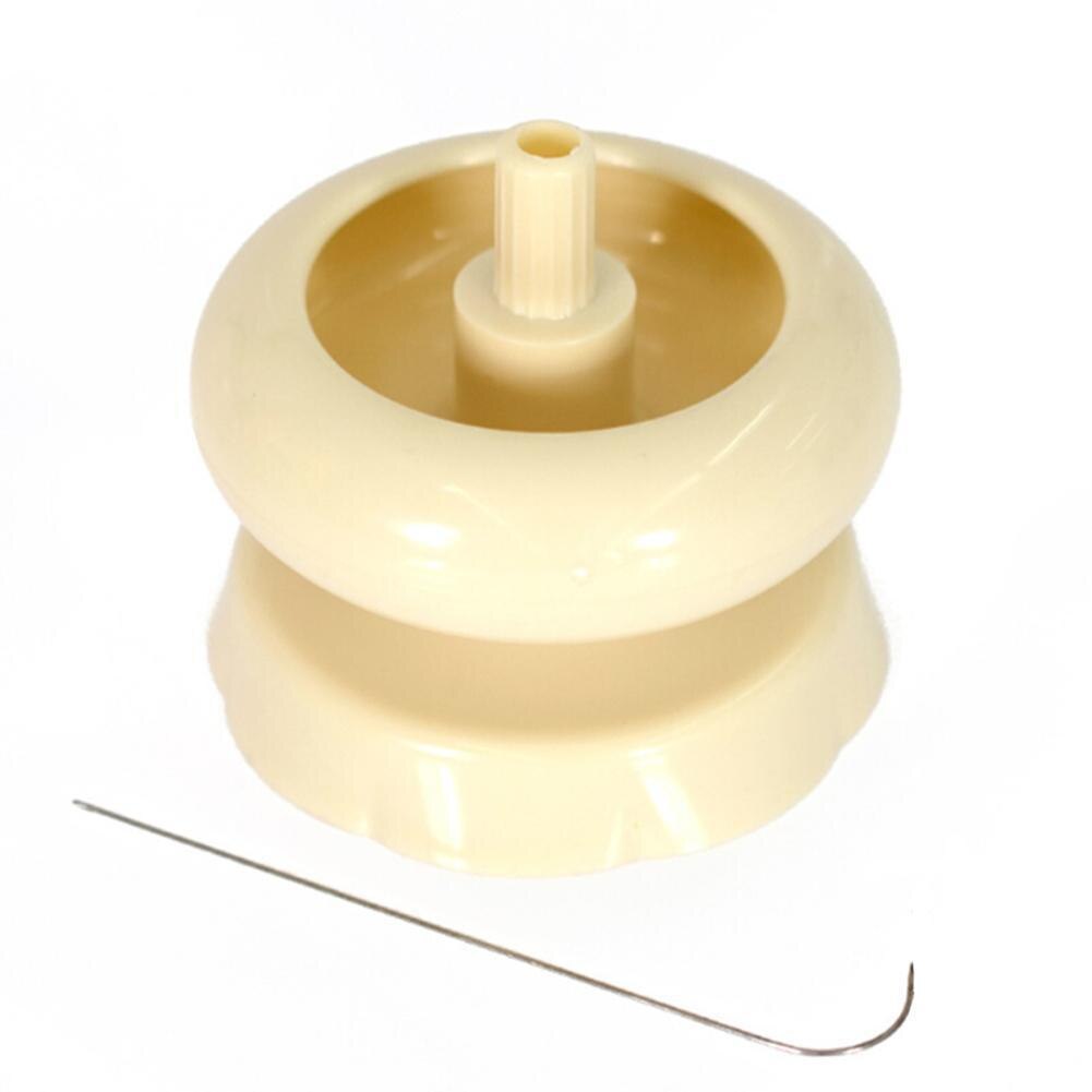 Bead Spinner Manual Fast Beader Connection Jewelry Making Tool Making Bracelet Wooden Spinner DIY Crafts Holder Bead String X5I2