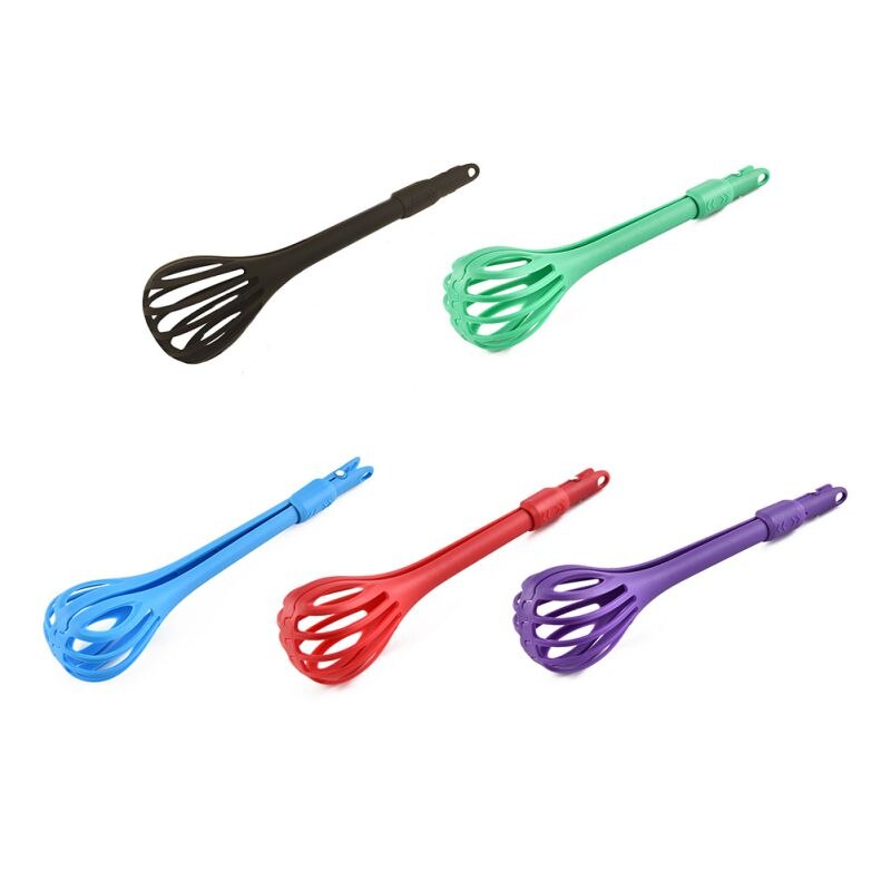 Egg Beater Plastic Spaghetti Noodle Clip Egg Beater Eggs Clip Salad Mixer Anti-Scalding Food Clip Eggs Clips Home Kitchen Supply