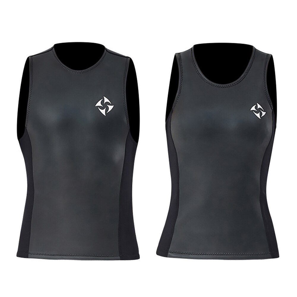 diving neoprene thermal vest 2MM men and women split surfing wetsuit sleeveless snorkeling wetsuit vest