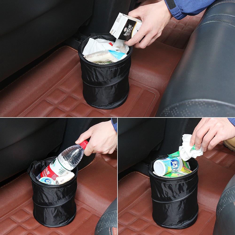 Car Trash Can Bag Leak Proof Garbage Pocket FOR Toyota 4Runner Sienna Sequoia Prius GR Camry i-TRIL COASTER highlander Yaris